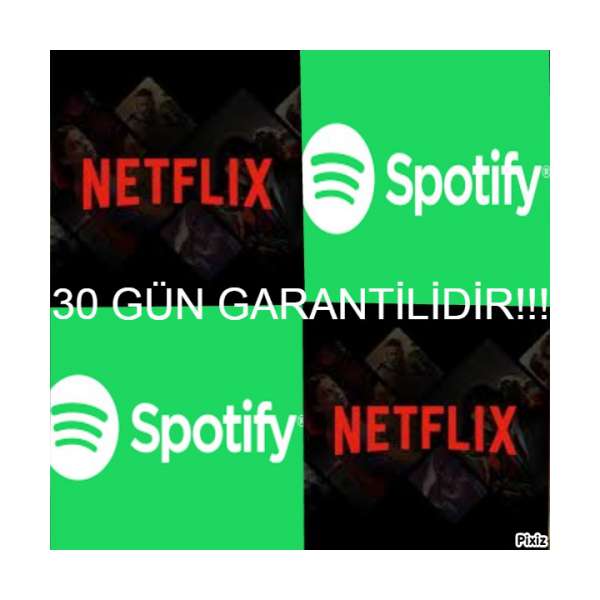  1 AYLIK NETFLİX UHD PREMİUM+ 1 AYLIK SPOTİFY PREMİUM  30 GÜN GARANTİLİDİR EN UCUZ VE EN GÜVENİLİR !!!!!